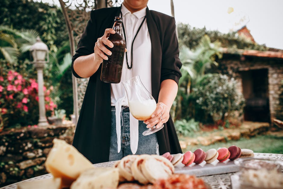 Exquisite food presentation