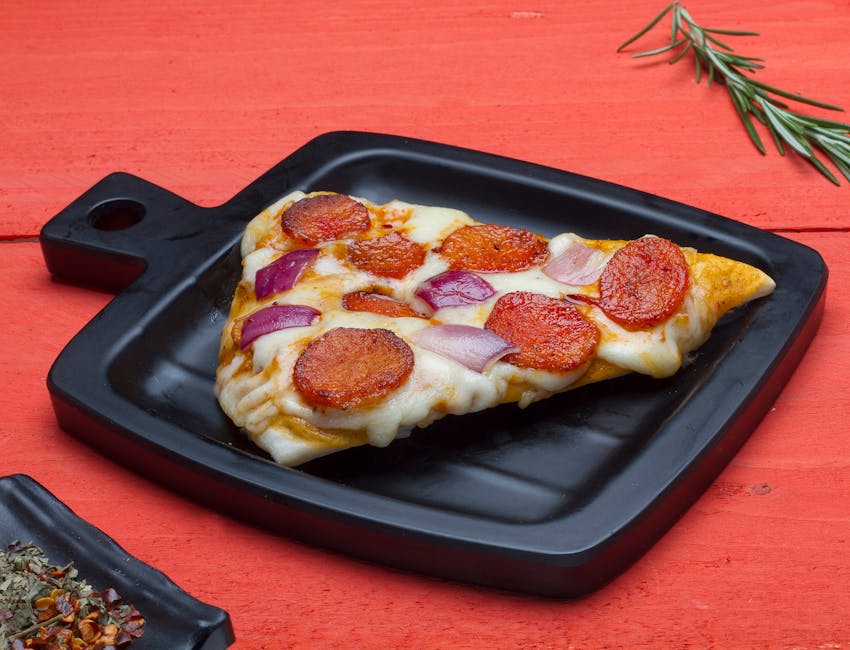 Elegant culinary presentation